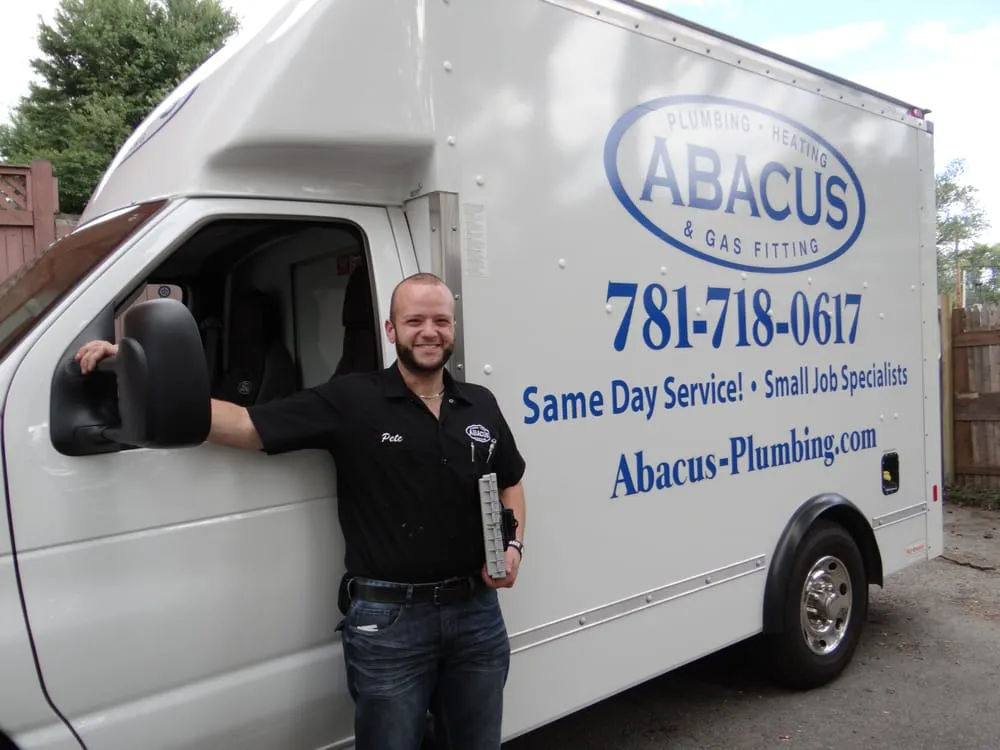 Slide of Abacus Plumbing Heating and Gas Fitting