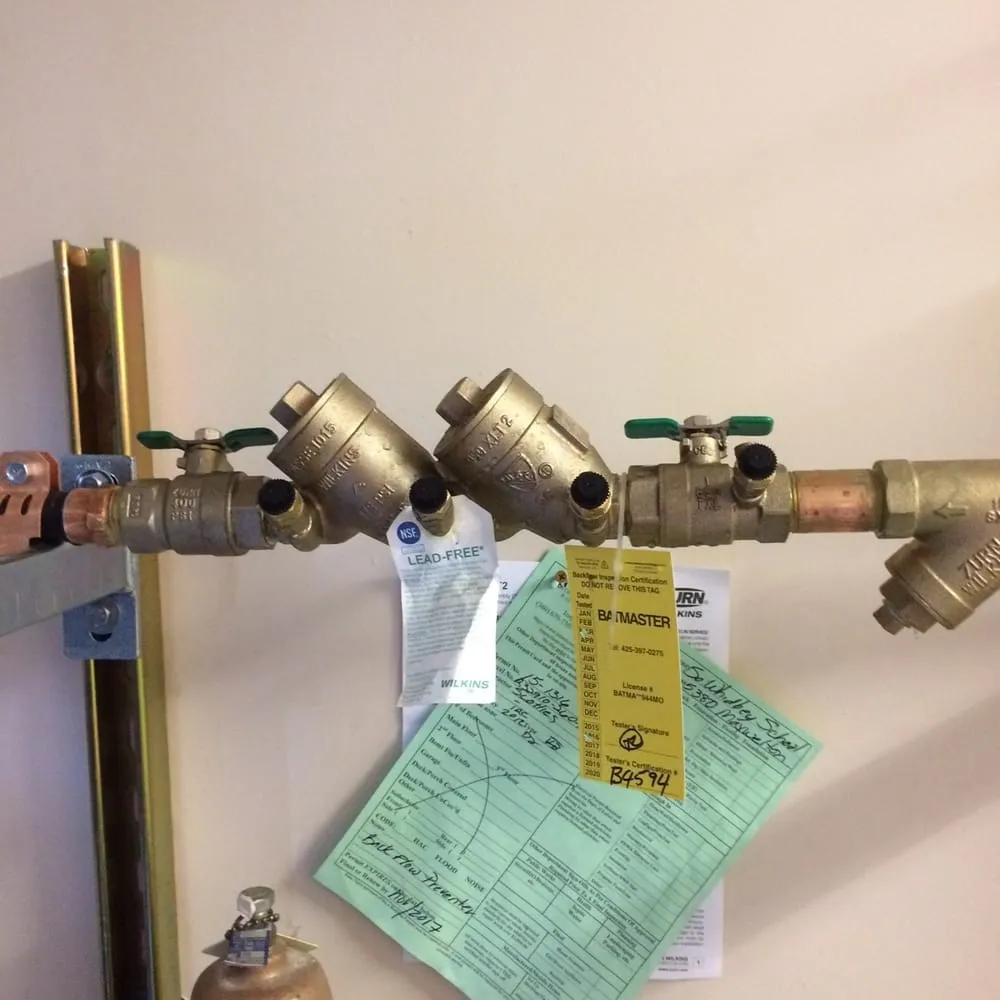 Slide of ABC Water Specialty Backflow Testing