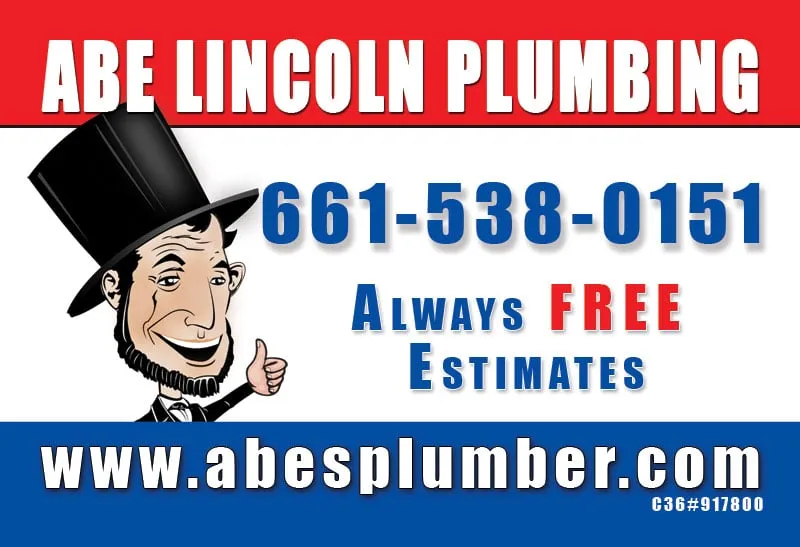 Slide of Abe Lincoln Plumbing