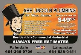Slide of Abe Lincoln Plumbing