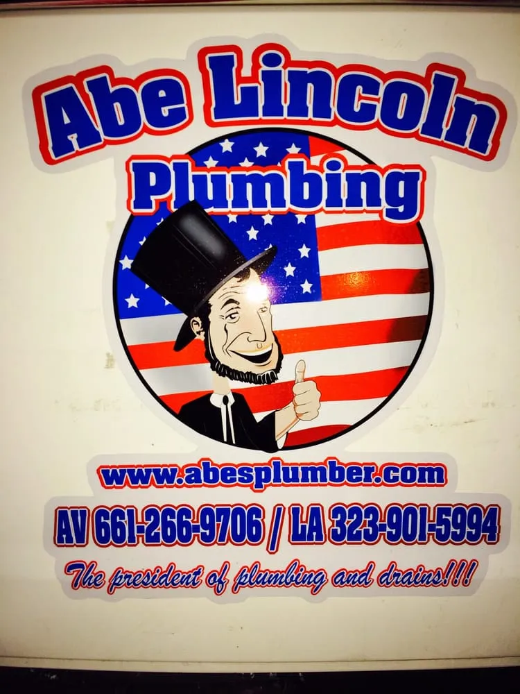 Slide of Abe Lincoln Plumbing