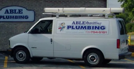 Slide of Able & Willing Plumbing & Sewer