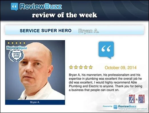 Slide of Able Plumbing & Electrical