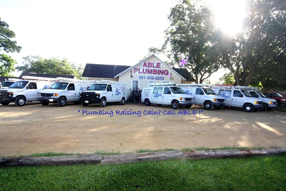 Slide of Able Plumbing
