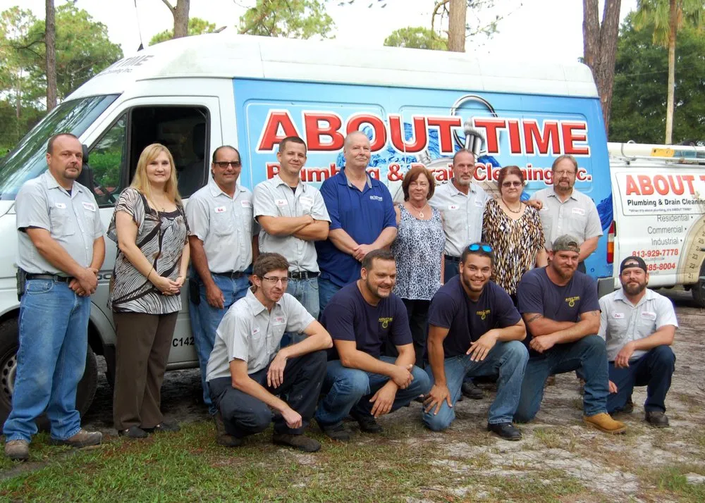 Slide of About Time Plumbing & Drain Cleaning