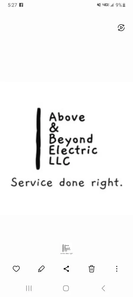 Slide of Above & Beyond Electric