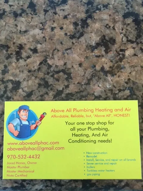 Slide of Above All Plumbing Heating & Air Conditioning