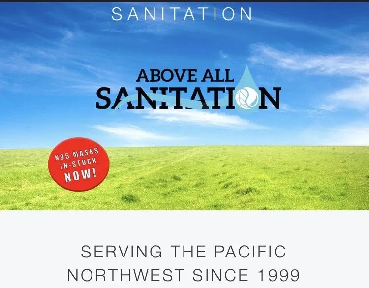 Slide of Above All Sanitation