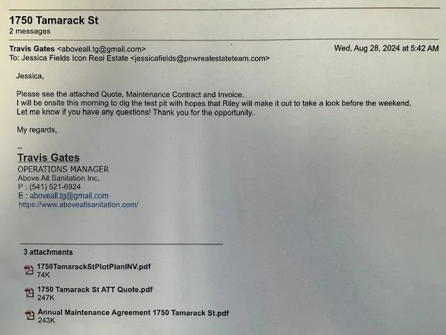 Slide of Above All Sanitation