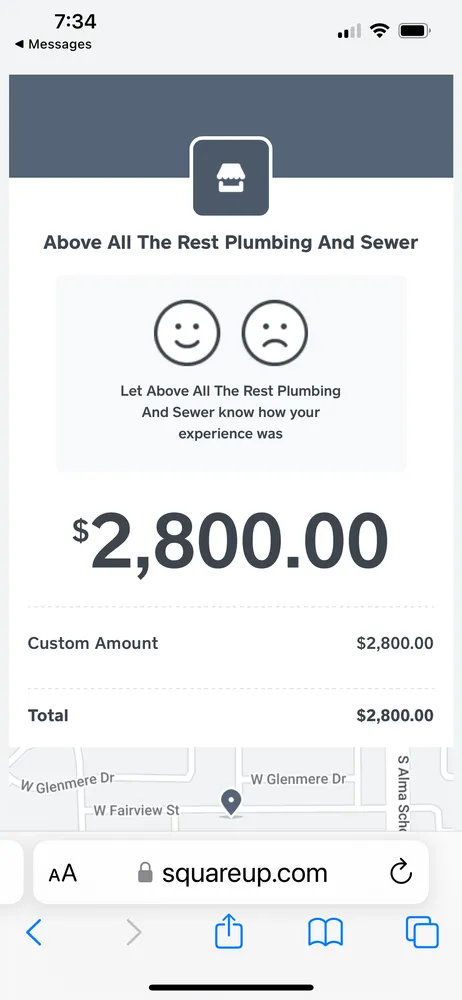 Slide of Above All The Rest Plumbing and Sewer