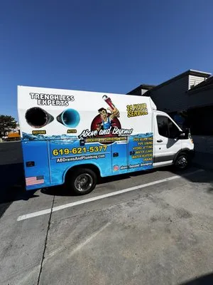 Above and Beyond Drains & Plumbing Logo