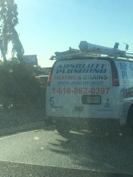 Slide of Absolute Plumbing