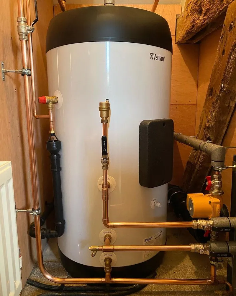 Slide of Abstract Emergency Plumber