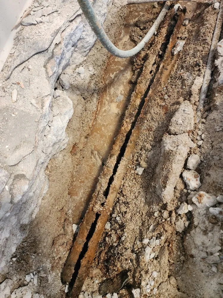 Slide of Abstract Plumbing