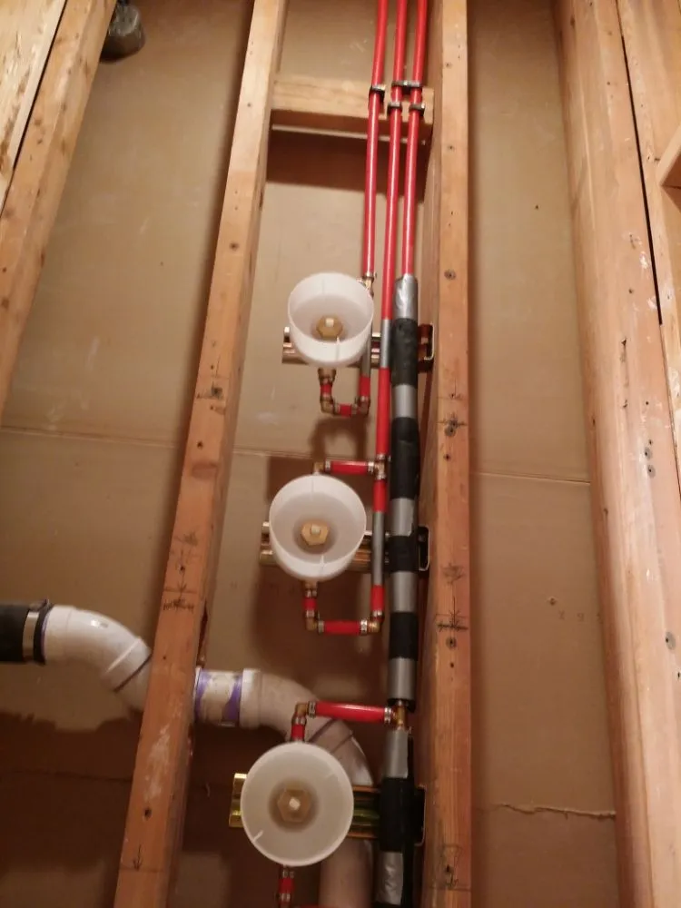 Slide of Abstract Plumbing