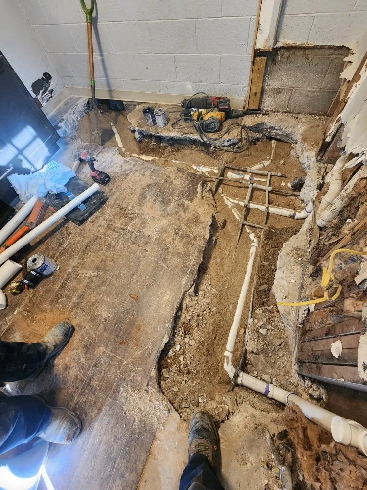 Slide of Abstract Plumbing