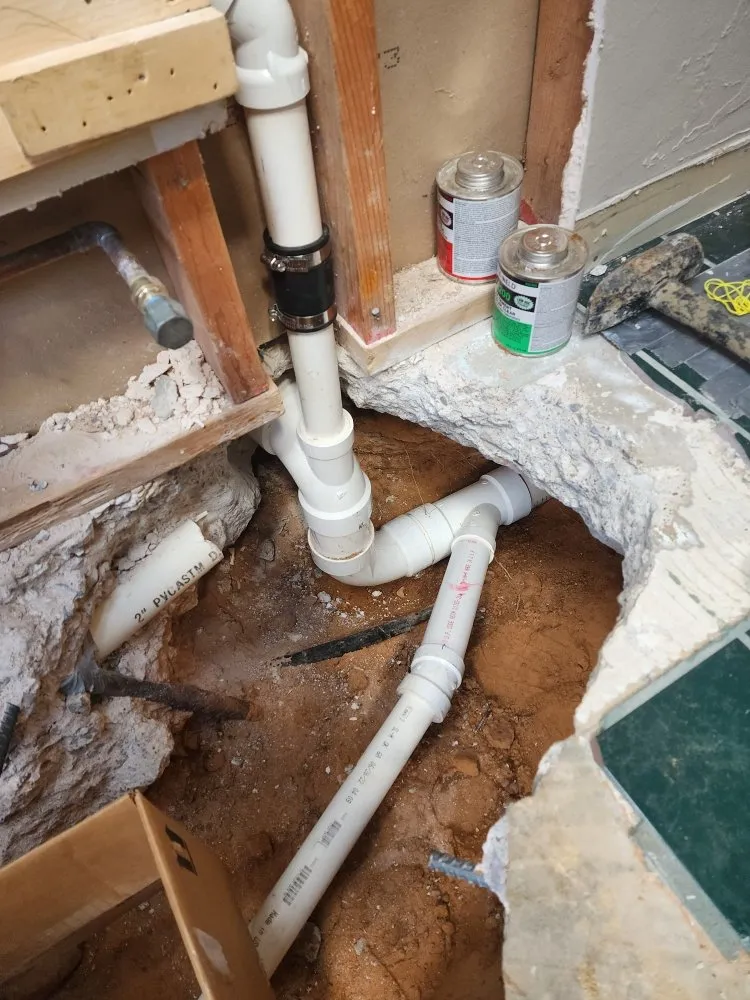 Slide of Abstract Plumbing