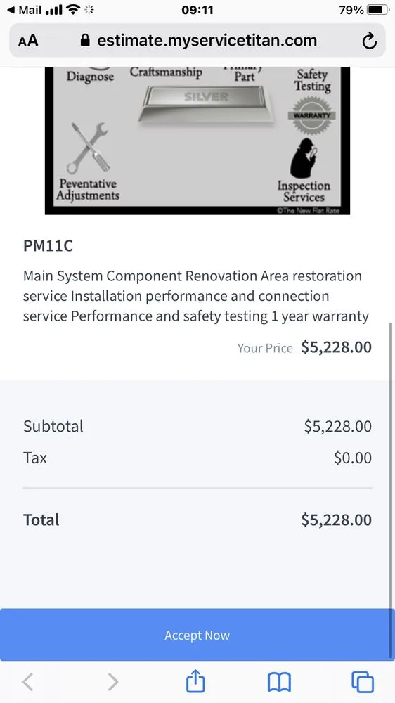 Slide of ABT Plumbing Electric Heat & Air
