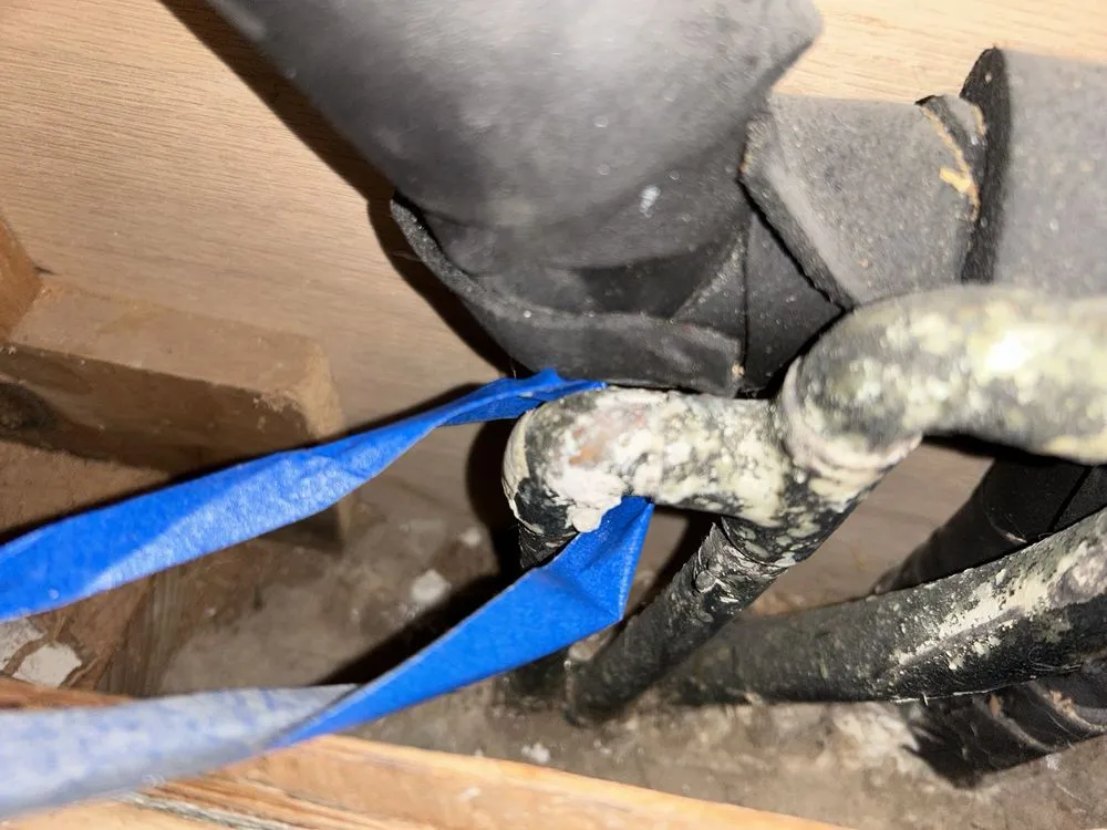 Slide of AC Plumbing Construction