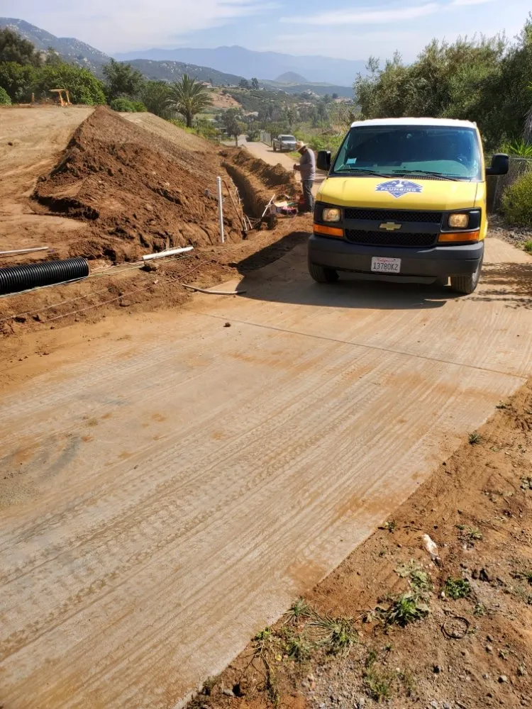 Slide of AC Plumbing Construction