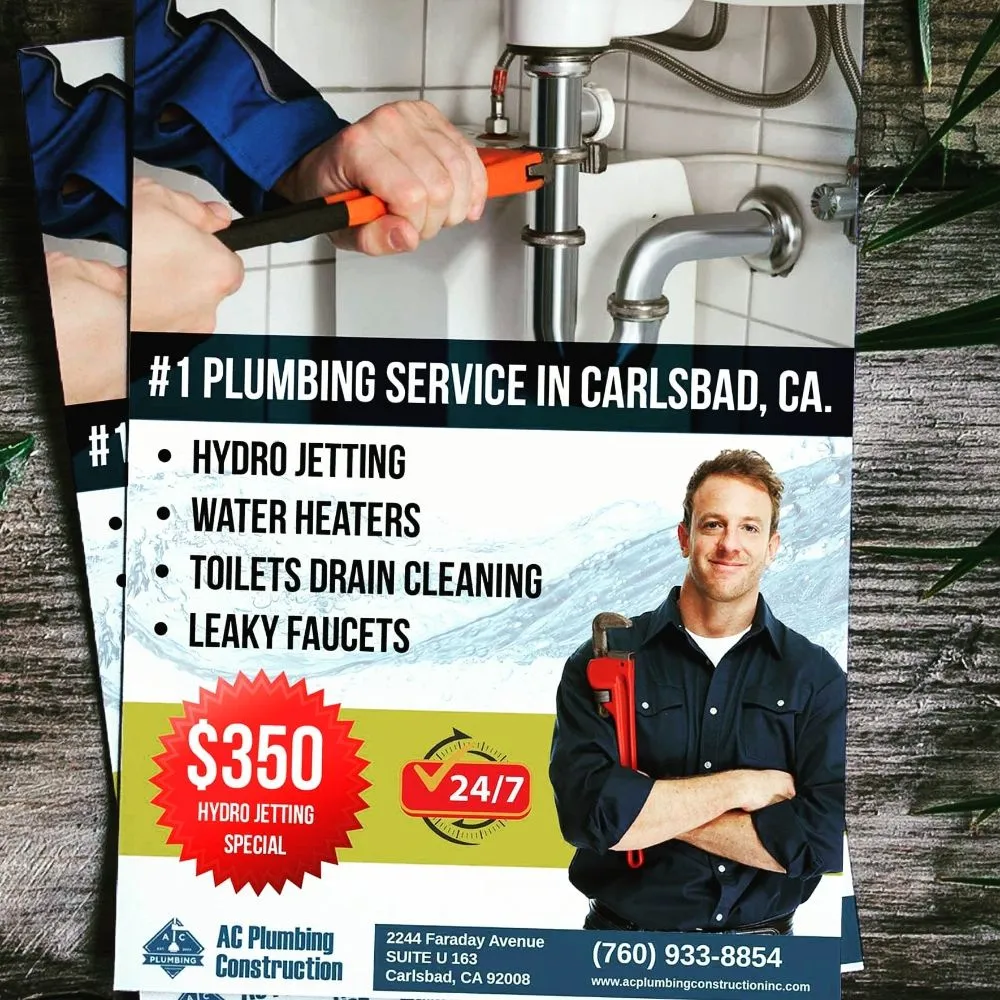 Slide of AC Plumbing Construction