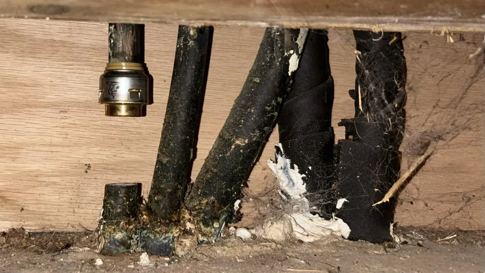 Slide of AC Plumbing Construction