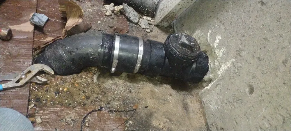 Slide of AC Sewer and Drain