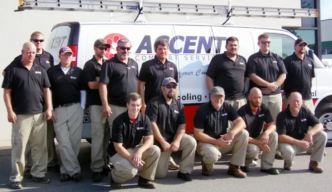 Slide of Accent Comfort Services