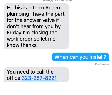 Slide of Accent Plumbing