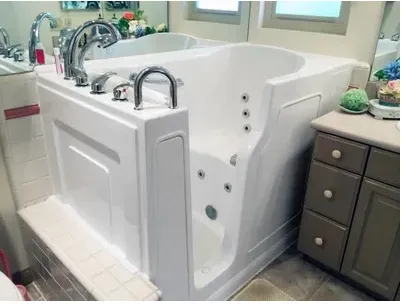 Slide of Access Walk In Tub