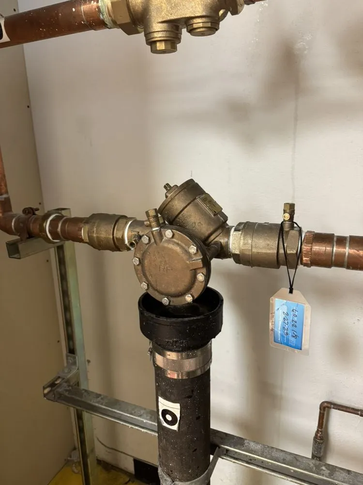 Slide of Accredited Back Flow Specialists