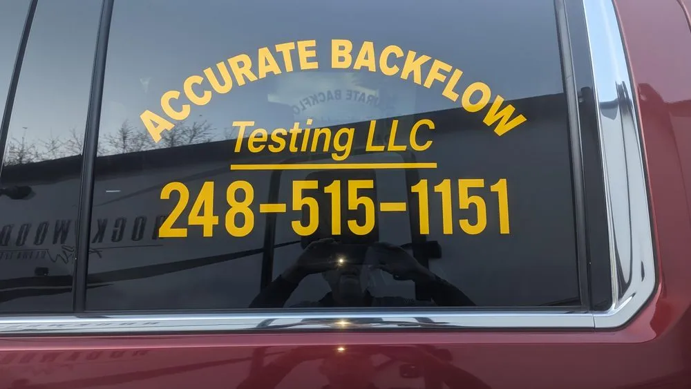 Slide of Accurate Backflow Testing