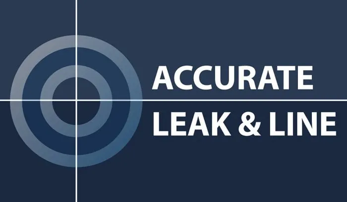 Slide of Accurate Leak & Line
