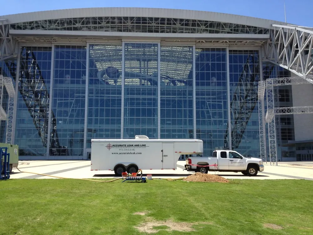 Slide of Accurate Leak and Line - Dallas