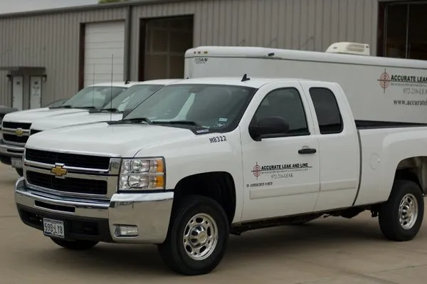 Slide of Accurate Leak and Line - Irving