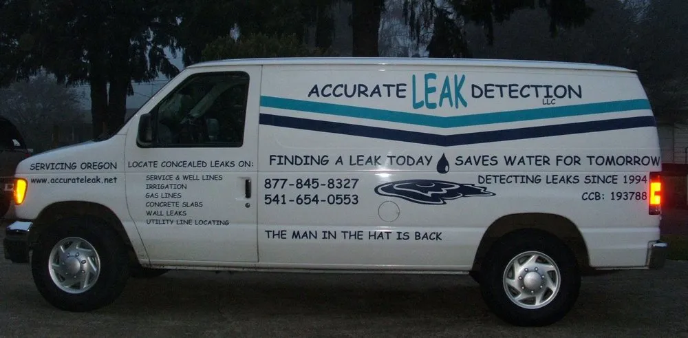 Slide of Accurate Leak Detection
