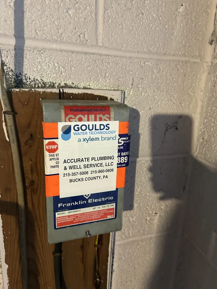 Slide of Accurate Plumbing and Well Service