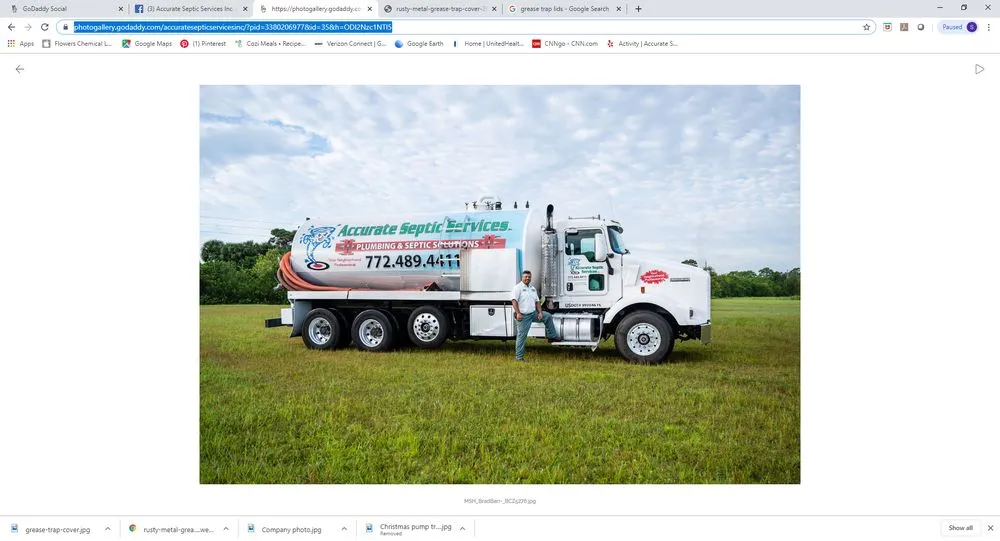 Slide of Accurate Septic Service