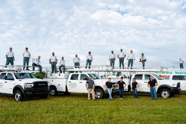 Accurate Septic Service Logo
