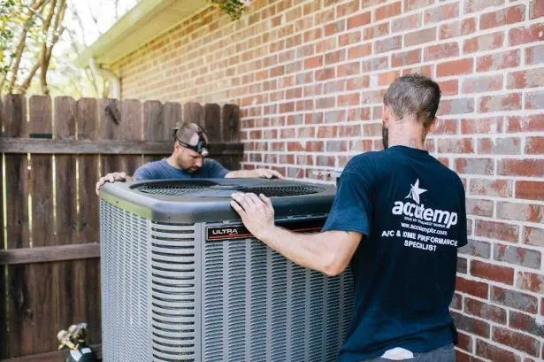 Slide of AccuTemp Services