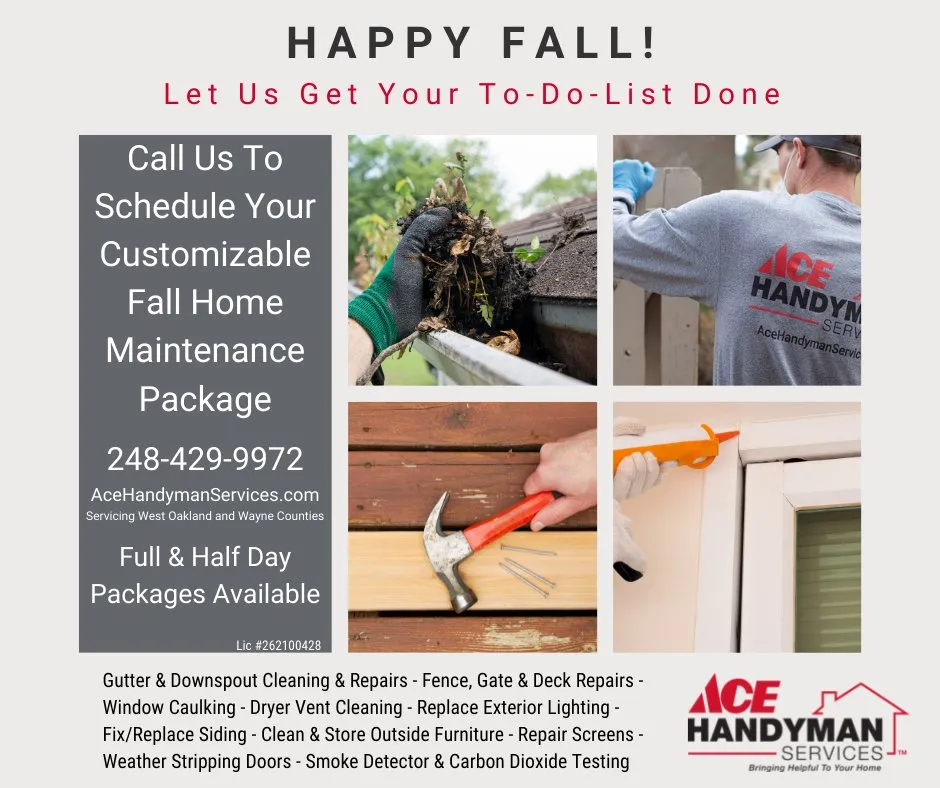 Slide of Ace Handyman Services West Oakland & Wayne Counties