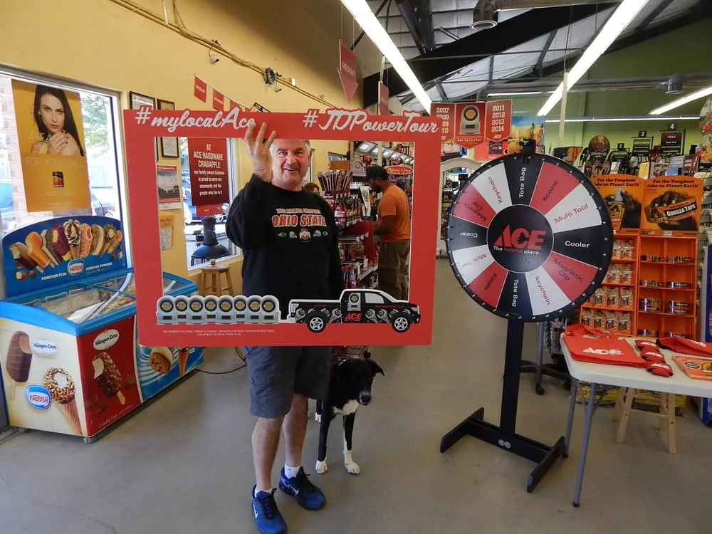 Slide of Ace Hardware Crabapple