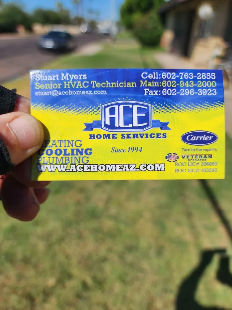 Slide of ACE Home Services