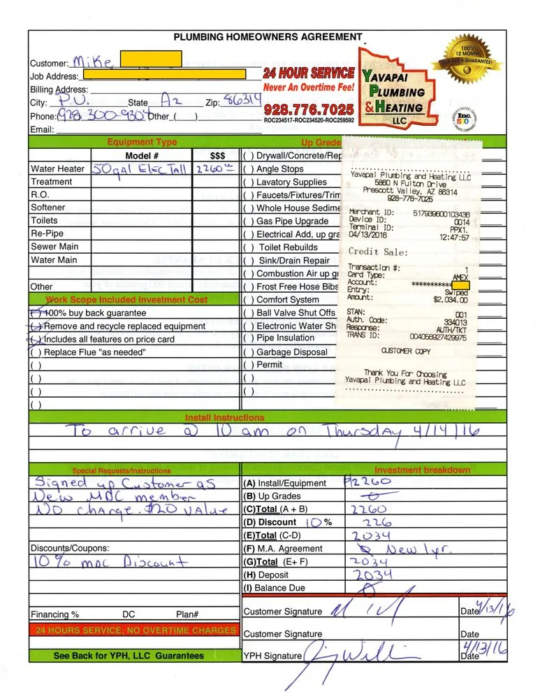 Slide of ACE Home Services