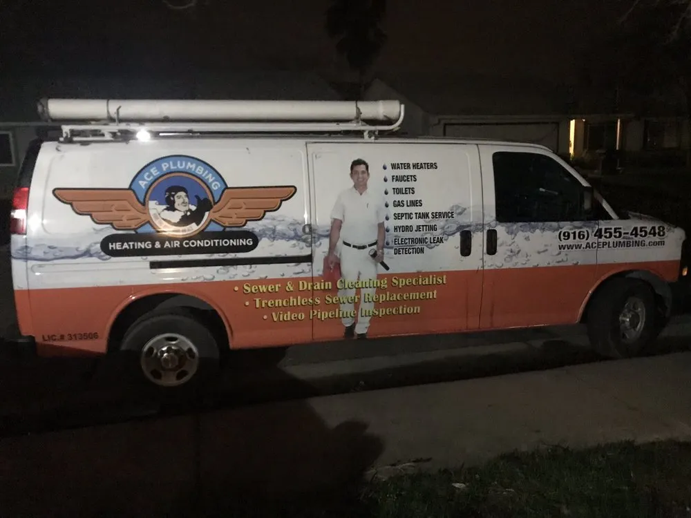 Slide of Ace Plumbing