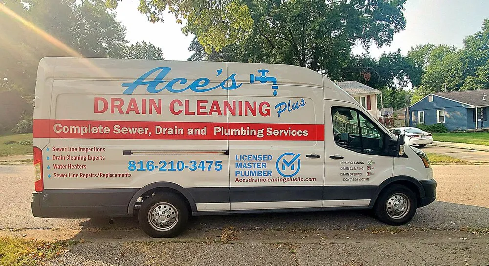 Slide of Ace's Drain Cleaning Plus