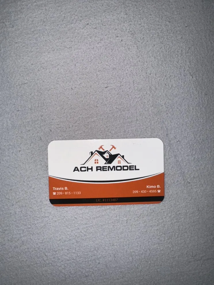 Slide of ACH Remodel