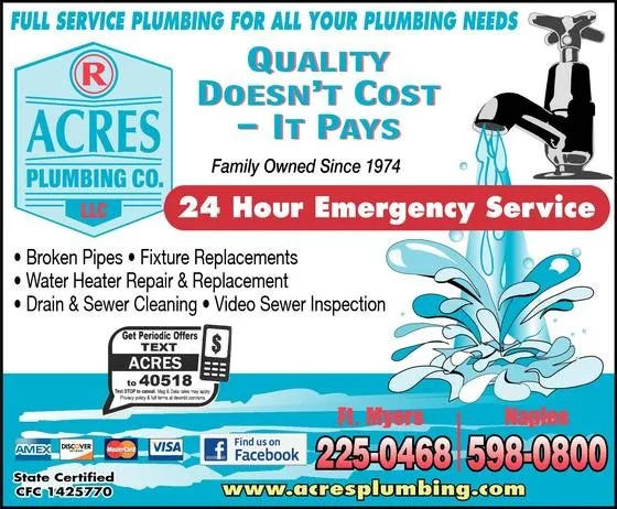 Slide of Acres & Son Plumbing