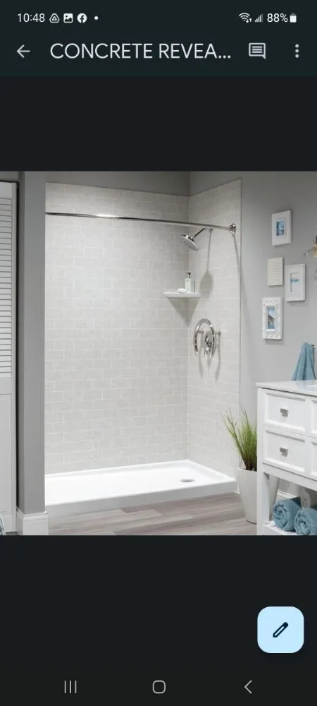 Slide of Acrylic Bathroom And Safety Shower Designs