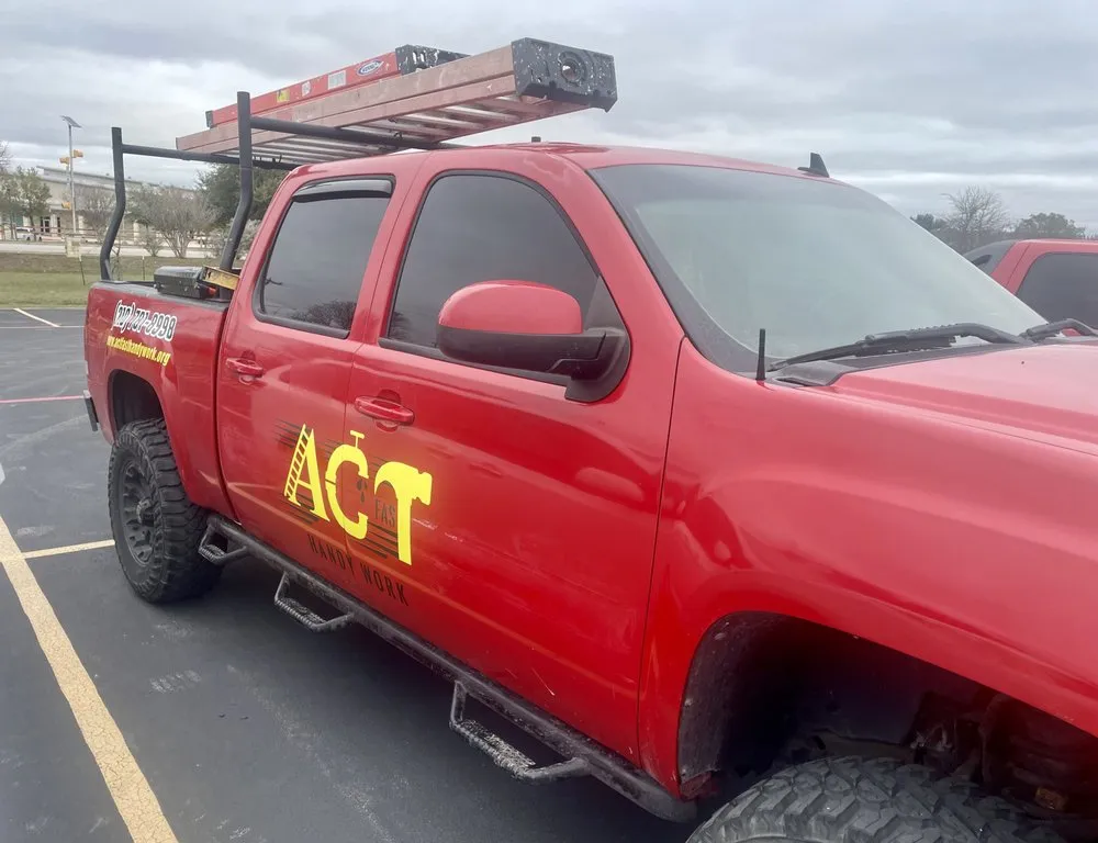 Slide of Act Fast Handy Work